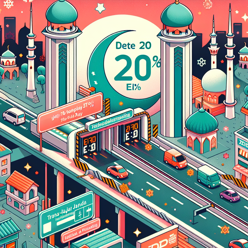 Diskon Tol Trans-Jawa 20 Persen pada Lebaran 2025, Ini Tanggalnya