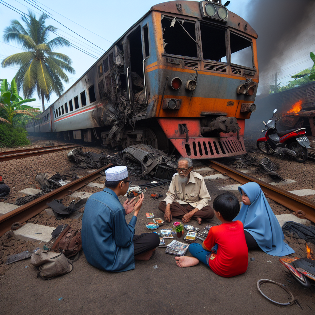 Penumpang Ceritakan Detik-detik Tabrakan KA Kertanegara Vs Truk di Kediri